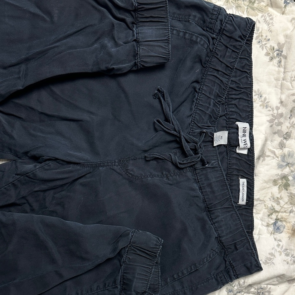 Nine West Jeans - Midnight Blue Easy Jogger Relaxed Pants
